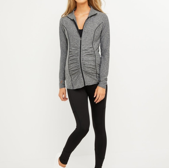 Motherhood Maternity Zip Front Sweatshirt - Picture 8 of 11